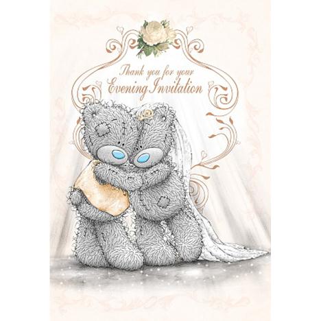 Wedding Evening Invitation Acceptance Me to You Card £1.49